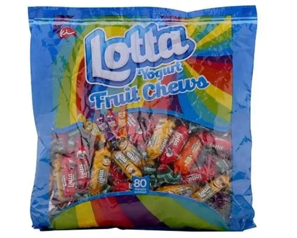 Kenafric Lotto Yoghurt Fruit Chew 80Pc